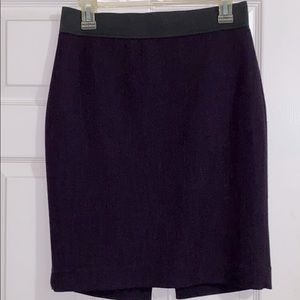Express Deep Purple Pencil Skirt